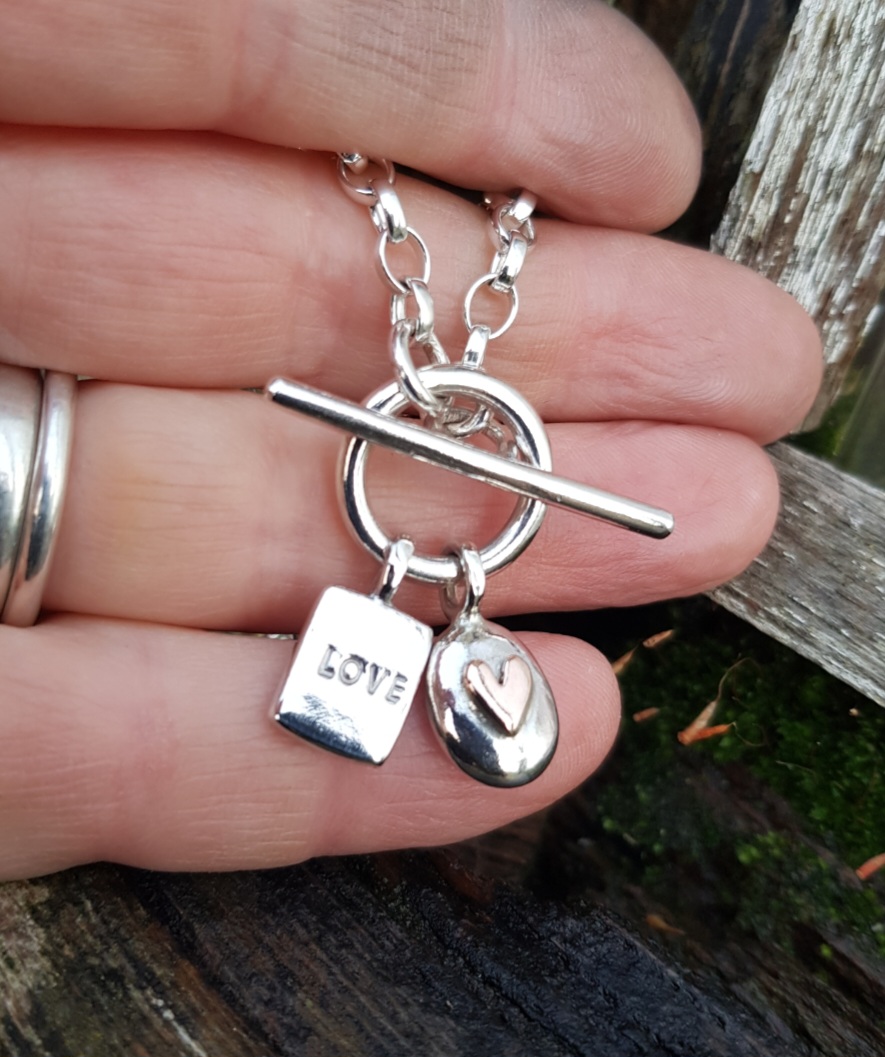 Chunky Charm Bracelet with 9ct Rose Gold - Image 5