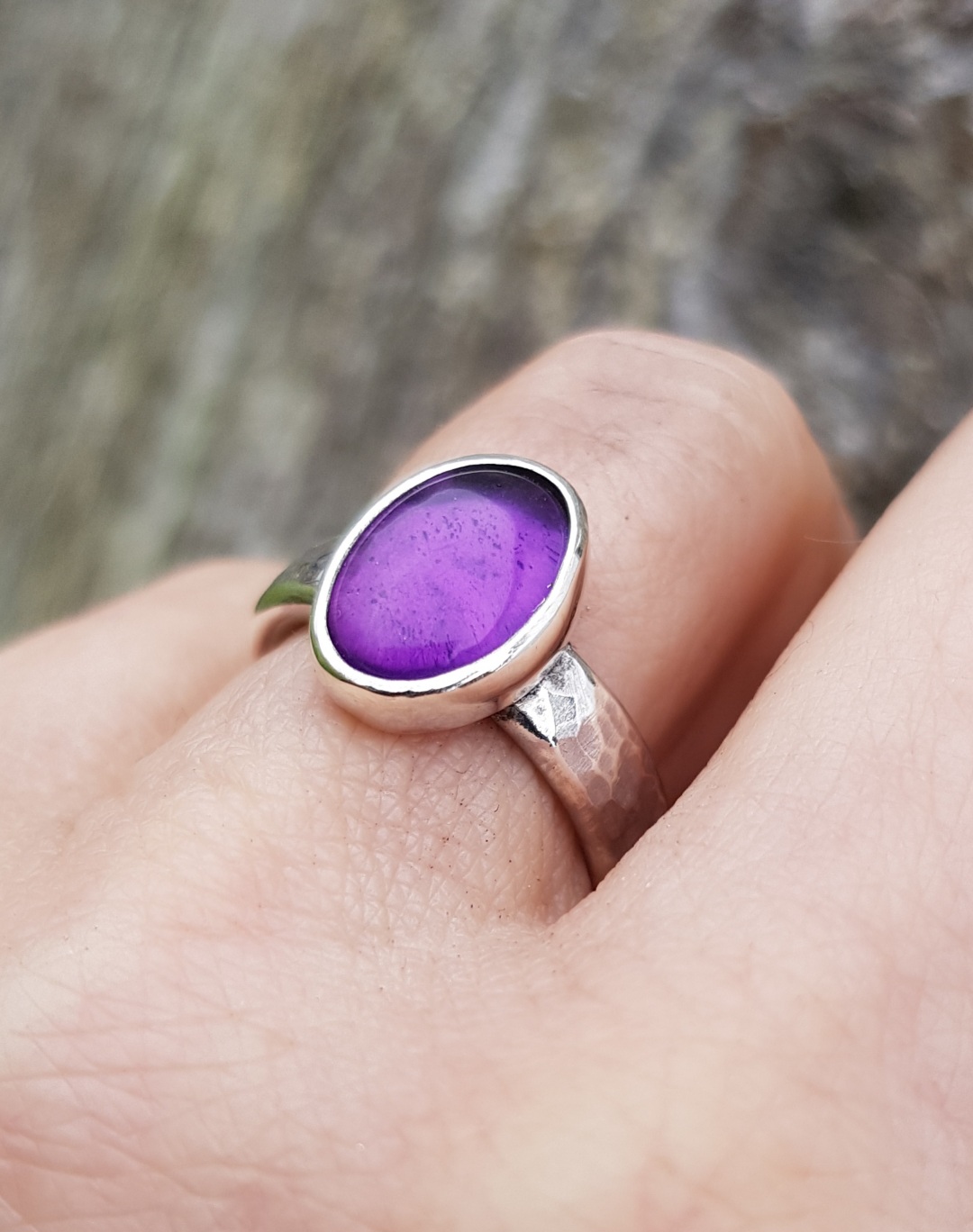 Amethyst Ring - Size M - Image 6