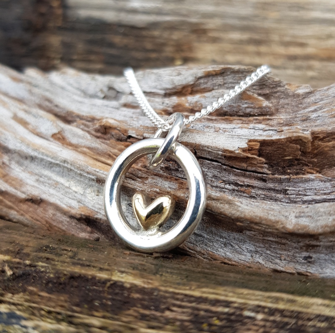 Obelisk Circle Necklace - Image 3