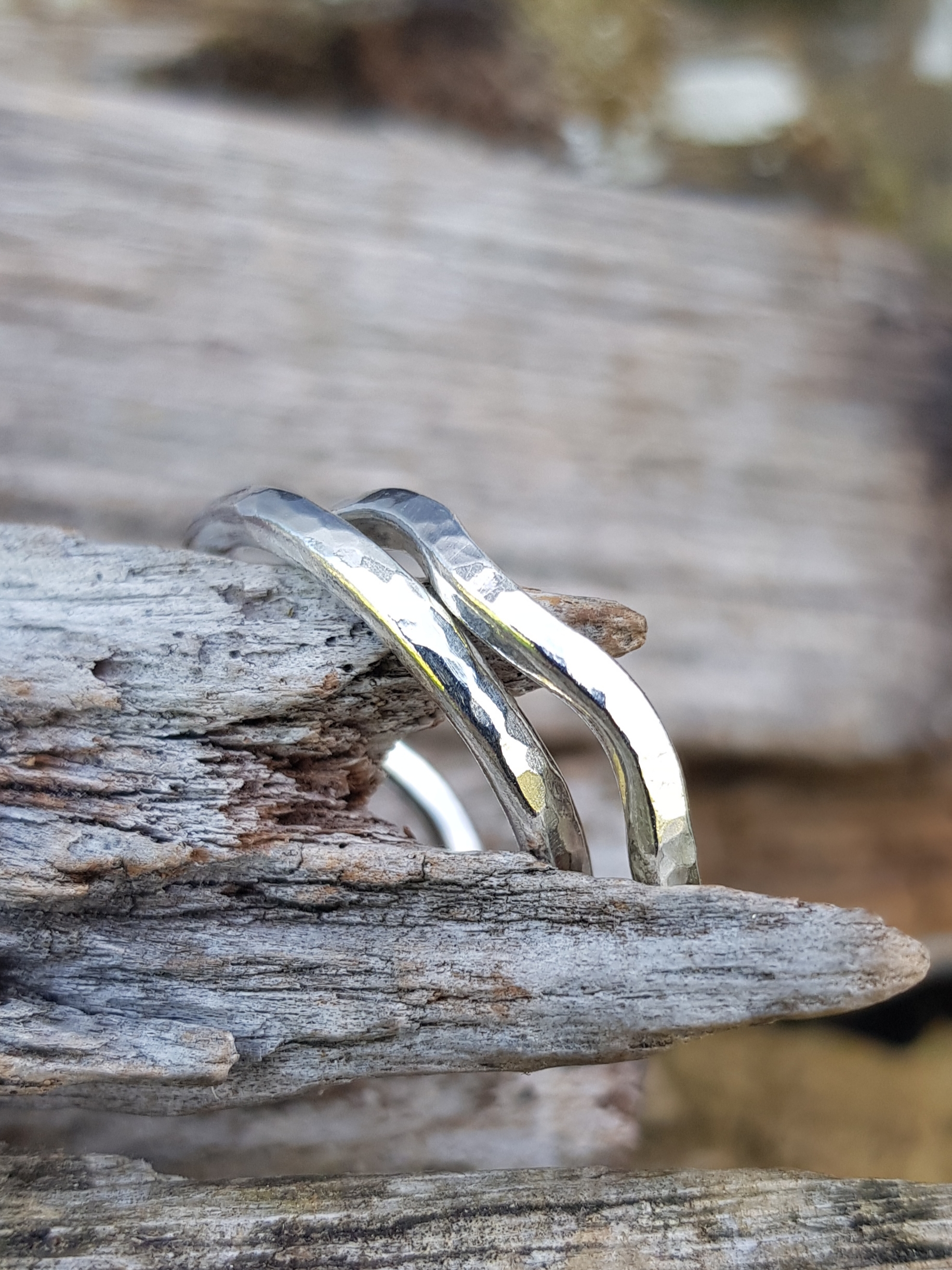 Squiggle Ring Duo